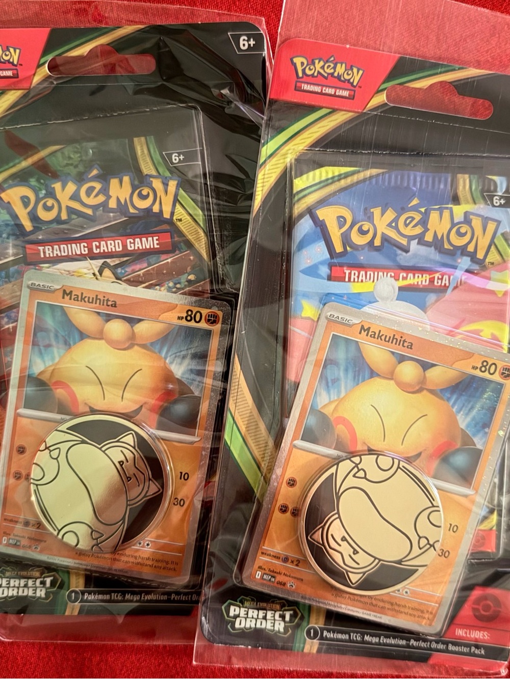 Pokémon Makuhita TCG Beaster Pack - Yellow/Orange